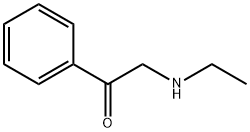 2-ethylaminoacetophenone Struktur