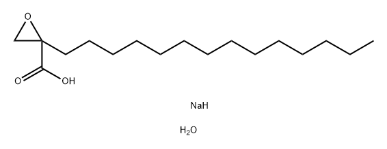 Palmoxirate sodium Struktur