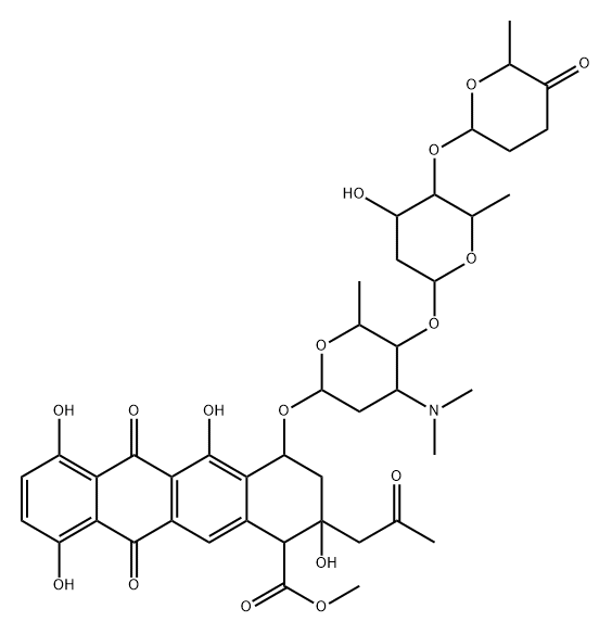 1-hydroxysulfurmycin A Struktur