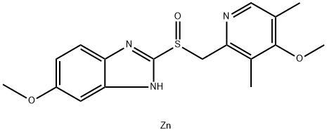 Esomeprazole Zn Struktur