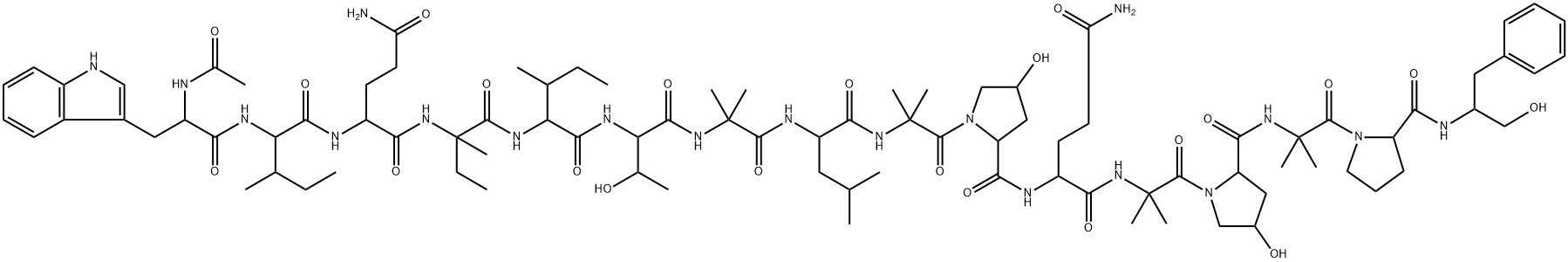 zervamicin IIB Struktur