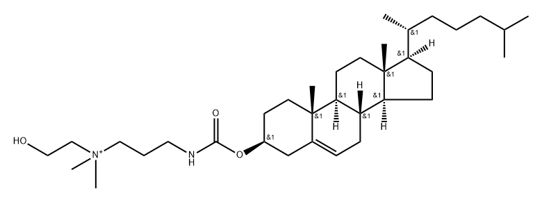 DMHAPC-Chol Struktur