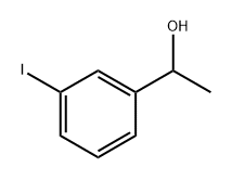 Benzenemethanol, 3-iodo-α-methyl- Struktur