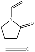 Polyvinylpyrrolidone-formaldehyde Struktur