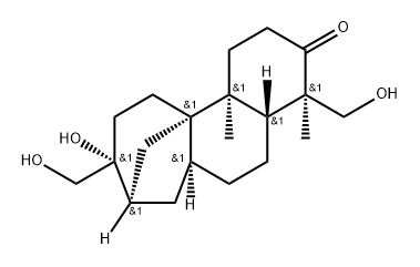 3-ketoaphidicolin Struktur