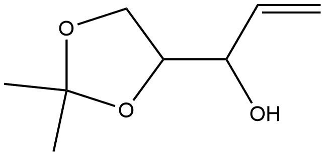 (S,R)-4,5-ISOPROPYLIDENE-3-HYDROXYPENT-& Struktur