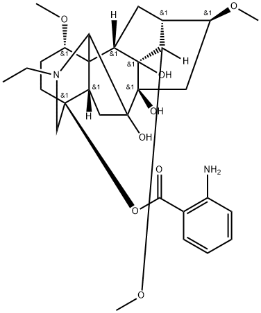 N-Deacetylranaconitine Struktur