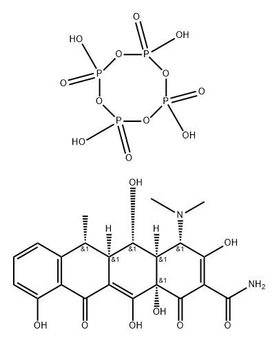 Doxycycline fosfatex Struktur