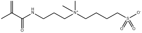 4-[(3-Methacrylamidopropyl)dimethylammonio]butane-1-sulfonate Struktur