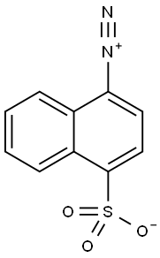 1-Naphthalenediazonium, 4-sulfo-, inner salt Struktur