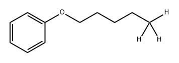 Benzene, (pentyl-5,5,5-d3-oxy)- (9CI) Struktur