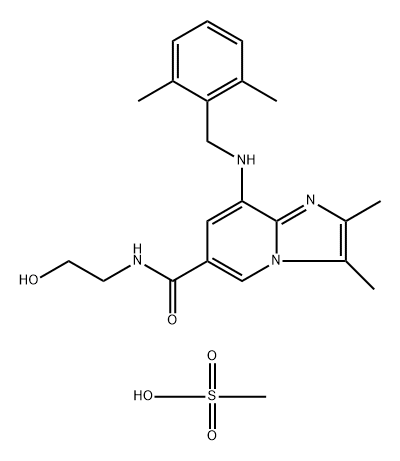 Linaprazan mesylate Struktur