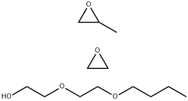 METHYLOXIRANE,POLYMERWITHMONO(2-(2-BUTOXYETHOXY)ETHYL)ETHEROXIRANE Struktur