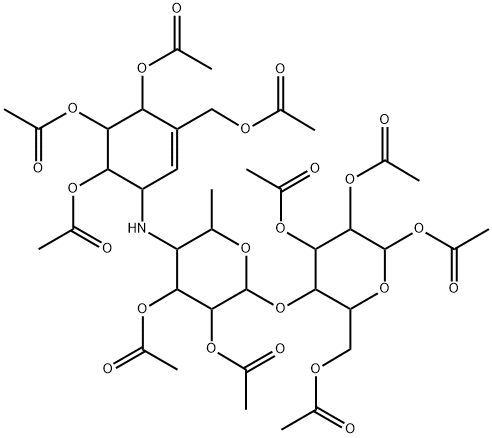 AMylostatin XG Octaacetate Struktur