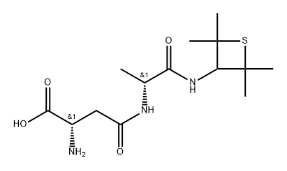 beta-Alitame Struktur