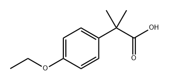 2，2-dimethyl-p-ethoxy phenyl acetic acid 2，2-dimethyl-p-ethoxy phenyl acetic acid Structure