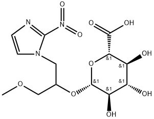 misonidazole glucuronide Struktur