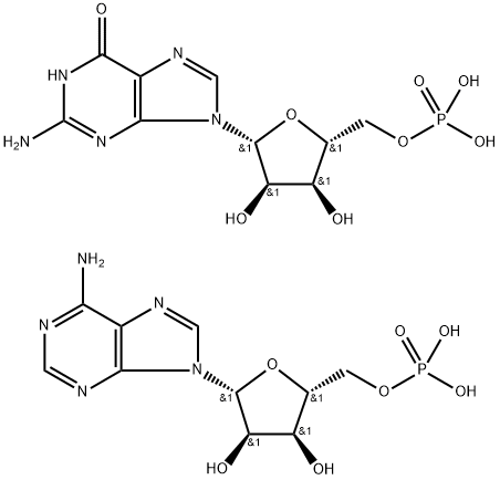 POLYADENYLIC-GUANYLIC ACID POTASSIUM) Struktur