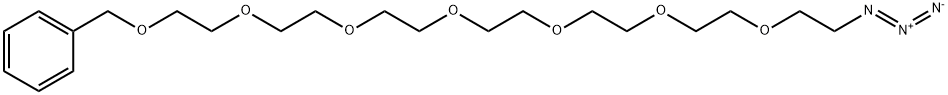 Benzyl-PEG8-azide Struktur