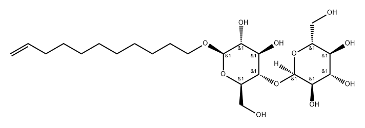 UNDECYLENYL MALTOSIDE Struktur