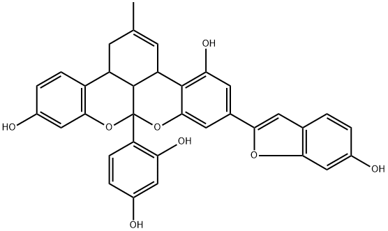 mulberrofuran G Struktur