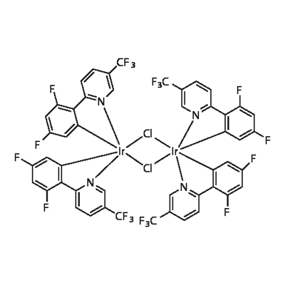 Di-μ-chlorotetrakis[3,5-difluoro-2-[5-trifluoromethyl-2-pyridinyl-kN)phenyl-kC]diiridium(III) price.