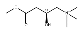 1-Butanaminium, 2-hydroxy-4-methoxy-N,N,N-trimethyl-4-oxo-, (S)- (9CI) Struktur