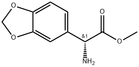 methyl (R)-2-amino-2-(benzo[d][1,3]dioxol-5-yl)acetate Struktur