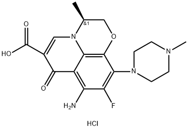 Antofloxacin hydrochloride Struktur