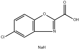 Sodium 5-chlorobenzo[d]oxazole-2-carboxylate Struktur