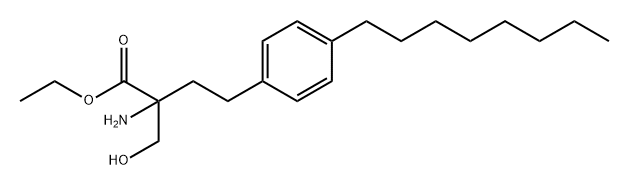 Fingolimod Impurity 13 Struktur