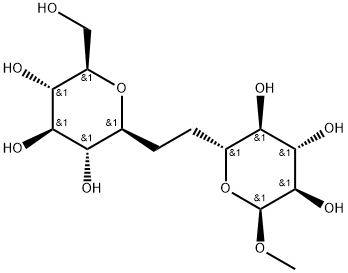 methyl C-gentiobioside Struktur