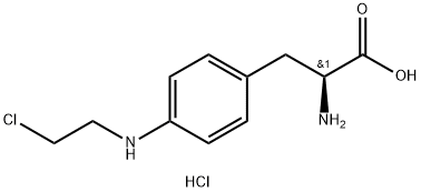 Melphalan EP Impurity C Struktur