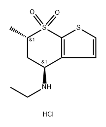 Dorzolamide Desaminosulfonyl HCl Struktur