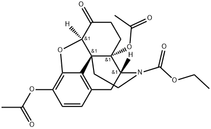 Morphinan-17-carboxylic acid, 3,14-bis(acetyloxy)-4,5-epoxy-6-oxo-, ethyl ester, (5α)-|納曲酮雜質(zhì)01