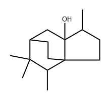 3a,6-Ethano-3aH-inden-7a(1H)-ol, hexahydro-1,4,5,5-tetramethyl-, [1S-(1α,3aβ,4β,6β,7aα)]- (9CI) Struktur