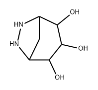 myo-Inositol,  4,5,6-trideoxy-4,6-hydrazo-  (9CI) Struktur