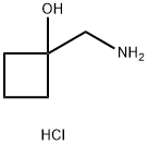 Cyclobutanol, 1-(aminomethyl)-, hydrochloride (1:1) Struktur