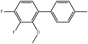 3,4-Difluoro-2-methoxy-4'-methyl-1,1'-biphenyl Structure