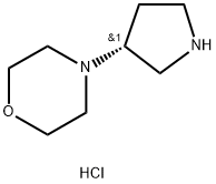 (R)-4-(Pyrrolidin-3-yl)morpholine dihydrochloride Struktur