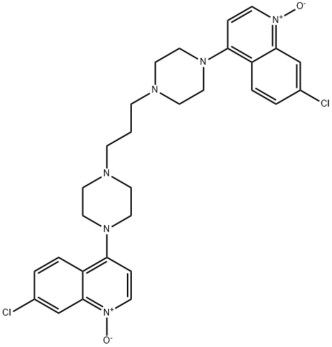 Piperaquine Metabolite 5 Struktur