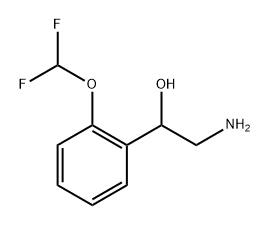 2-氨基-1-(2-(二氟甲氧基)苯基)乙醇, 926250-64-8, 結(jié)構(gòu)式