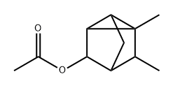 Tricyclo[2.2.1.02,6]heptan-3-ol, 1,7-dimethyl-, acetate, stereoisomer (9CI) Struktur