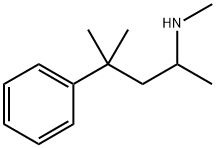 Benzenepropanamine, N,α,γ,γ-tetramethyl- Struktur