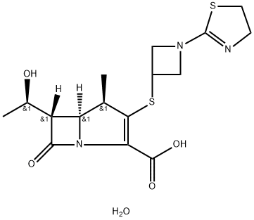 Tebipenem Tetrahydrate Struktur