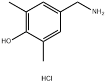 4-(aminomethyl)-2,6-dimethylphenol hydrochloride Struktur