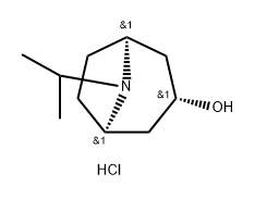 Norpseudotropine, 8-isopropyl-, hydrochloride (7CI) Struktur