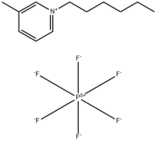 1-Hexyl-3-methylpyridinium hexafluorophosphat Struktur