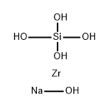 Silicic acid (H4SiO4), zirconium(4+) salt (1:1), reaction products with sodium hydroxide Struktur