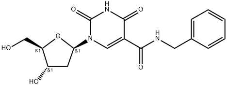 Thymidine, α-oxo-α-[(phenylmethyl)amino]- Struktur